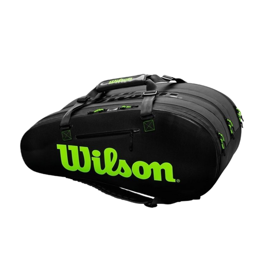 Wilson Super Tour 3 Comp Charcoal/Green
